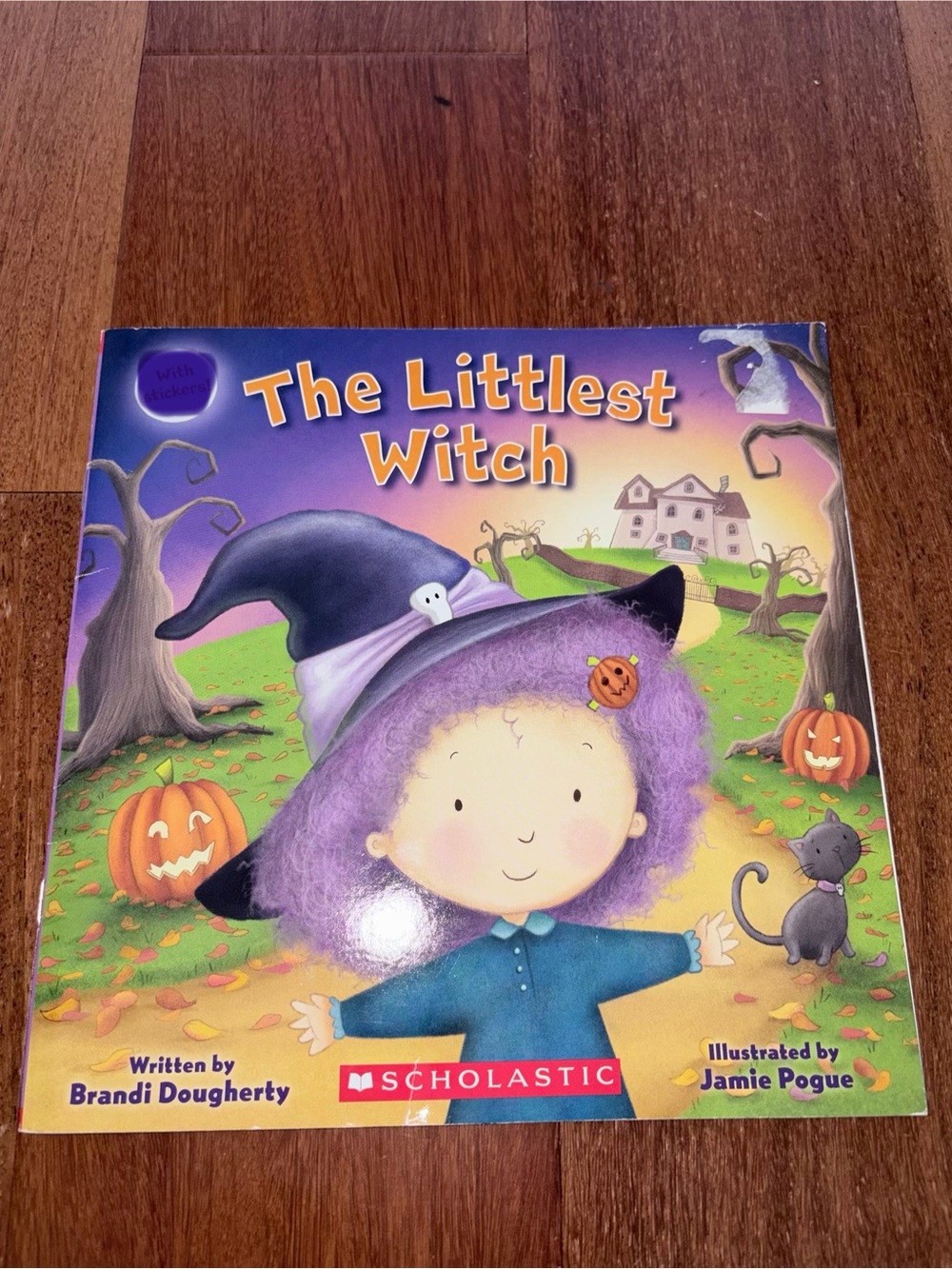 Scholastic Purple-Haired Littlest Witch Book